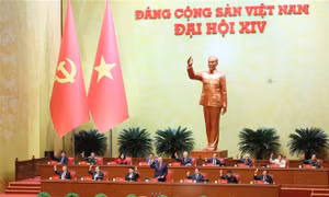 Thông cáo báo chí về ngày làm việc thứ tư Đại hội đại biểu toàn quốc lần thứ XIV của Đảng