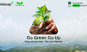 Vietcap ra mắt dự án 'Go Green Go Up – Vững xanh tài chính, phủ xanh Việt Nam'