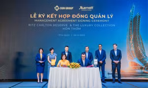 Ký kết quản lý 2 khu nghỉ dưỡng sang trọng bậc nhất thế giới tại Hòn Thơm