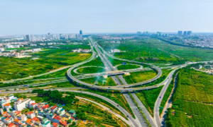 Các tuyến đường vành đai kéo dài nhịp phát triển cho phía Đông Hà Nội