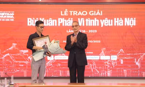 'Tác phẩm - vì tình yêu Hà Nội': 'Nhân đôi' giải thưởng, nhân đôi tình yêu