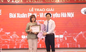 Giải thưởng 'Việc làm- Vì tình yêu Hà Nội': Rạng ngời một tình yêu trong mùa thu Hà Nội