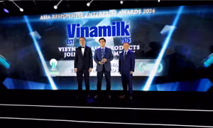 Vinamilk được vinh danh tại giải thưởng quốc tế về ‘Green Leadership’