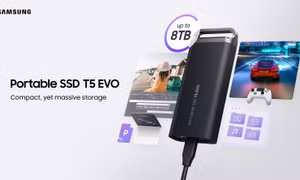 Samsung ra mắt ổ cứng di động SSD T5 EVO