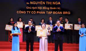 Madame Nguyễn Thị Nga, Chủ tịch Tập đoàn BRG là 'Doanh nhân Việt Nam tiêu biểu'