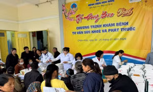Bệnh viện Hữu Nghị lan tỏa yêu thương qua chương trình ‘Tết đồng bào 2026’ 