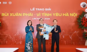 Giải thưởng Bùi Xuân Phái gọi tên VEC: Tình yêu Hà Nội trong một tầm vóc mới