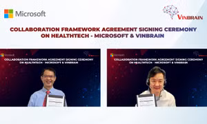 Vinbrain và Microsoft Hoa Kỳ hợp tác phát triển trí tuệ nhân tạo trong y tế