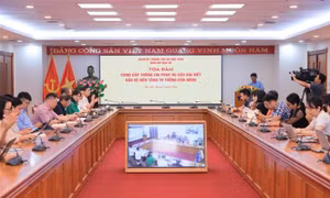 TTXVN tổ chức toạ đàm chuyên đề 'Cung cấp thông tin phục vụ các bài viết về bảo vệ nền tảng tư tưởng của Đảng'