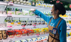 Sữa chua Vinamilk có mặt tại siêu thị thông minh Hema của Alibaba tại Trung Quốc