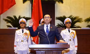 Chủ tịch Quốc hội Vương Đình Huệ tuyên thệ nhậm chức 