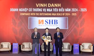 SHB được vinh danh ‘Doanh nghiệp có thương vụ M&A tiêu biểu năm 2024-2025’