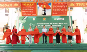 Nestlé Việt Nam đồng hành cùng Bộ Giáo dục và Đào tạo, trao tặng bể bơi và lớp dạy bơi mô hình điểm cho học sinh tại tỉnh Bắc Ninh
