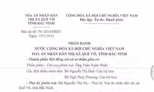 Nhìn từ bản án tham nhũng không đồng