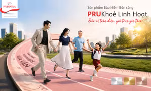 Prudential ra mắt sản phẩm bảo hiểm bán cùng PRUKhỏe Linh Hoạt: Trao quyền chủ động bảo vệ sức khỏe cho gia đình Việt