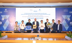 Phương án của hãng kiến trúc Skidmore, Owings & Merrill (Hoa Kỳ) giành giải nhất 