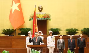 Ông Trần Thanh Mẫn trúng cử Chủ tịch Quốc hội khóa XV với tỷ lệ tán thành tuyệt đối