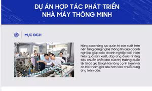 Dự án hợp tác phát triển nhà máy thông minh: Đóng góp tích cực cho ngành công nghiệp phụ trợ 