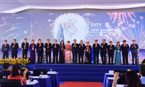Chính thức động thổ và công bố dự án thành phố thông minh ở phía Bắc Hà Nội