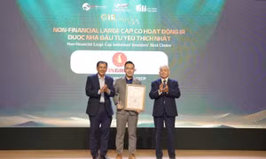 Vingroup được vinh danh Top 3 DN niêm yết có hoạt động quan hệ nhà đầu tư được yêu thích nhất năm 2025