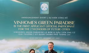 Vinhomes Green Paradise được công nhận là Ứng viên đầu tiên của ‘7 Kỳ quan Đô thị Tương lai’ Thế giới