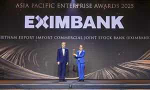 Eximbank được vinh danh ‘Doanh nghiệp xuất sắc Châu Á’ và “Doanh nghiệp tăng trưởng nhanh” tại APEA 2025