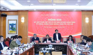 Công tác phòng chống tham nhũng, lãng phí, tiêu cực phải tiếp tục đổi mới tư duy, nhận thức, cách nghĩ, cách làm