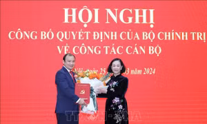 Phó Trưởng Ban Tuyên giáo Trung ương Lê Hải Bình được bổ nhiệm làm Tổng Biên tập Tạp chí Cộng sản