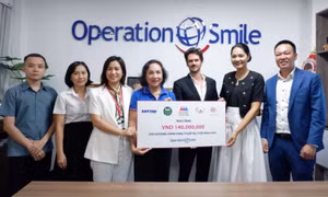 MM Mega Market đồng hành cùng chương trình Phẫu thuật Nụ Cười - Operation Smile Việt Nam