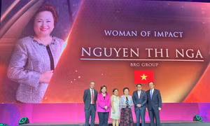 Madame Nguyễn Thị Nga lần thứ 6 được vinh danh 'Người có tầm ảnh hưởng nhất châu Á trong lĩnh vực Gôn' 