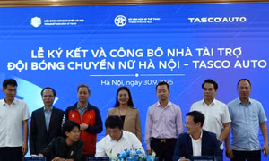 Ra mắt CLB bóng chuyền nữ Hà Nội – Tasco Auto: Bước tiến mới cho bóng chuyền Thủ Đô