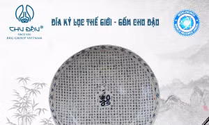 'Bí ẩn' chiếc đĩa kỷ lục thế giới của Gốm Chu Đậu