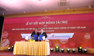 Vietravel Airlines tài trợ 20 tỷ đồng cho Liên đoàn Quần vợt Việt Nam