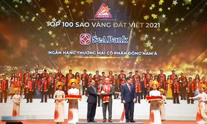 ­SeABank lần thứ 6 nhận giải thưởng Sao Vàng đất Việt