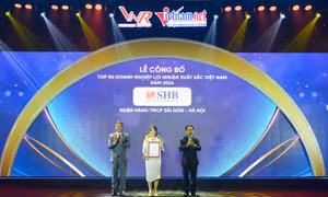 5 năm liên tiếp, SHB trong TOP 50 doanh nghiệp lợi nhuận xuất sắc Việt Nam
