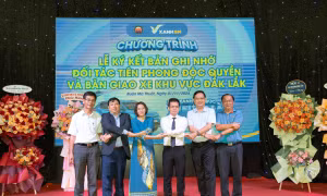 Taxi Việt Đức thuê, mua 400 ô tô điện VinFast, triển khai dịch vụ taxi điện tại Đắk Lắk