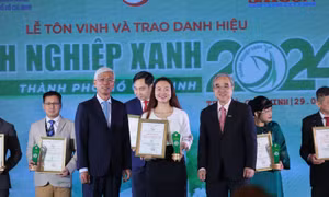 Liên tiếp hai năm đạt danh hiệu Doanh nghiệp Xanh