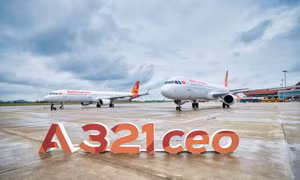 Chín ngày sau khi đón máy bay đầu tiên, Sun PhuQuoc Airways đón thêm 2 Airbus A321CEO 