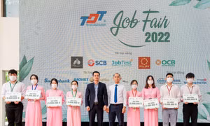 SCB đồng hành cùng ngày hội việc làm 2022 tại ĐH Tôn Đức Thắng