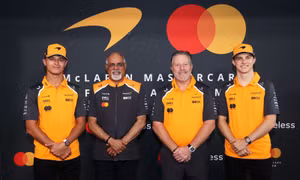 Mastercard là Đối tác Đặt tên Chính thức của Đội đua McLaren Công thức 1 từ năm 2026