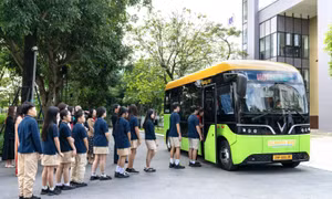 Ra mắt dịch vụ ‘Xe điện học đường chuyên biệt’ đầu tiên tại Việt Nam