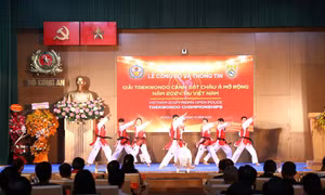 Giải Taekwondo Cảnh sát châu Á mở rộng năm 2024 sẽ diễn ra tại Quảng Ninh