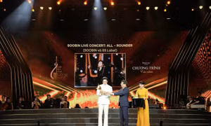 Giải Âm nhạc Cống hiến 2026: 'Chương trình của năm' thuộc về ‘Soobin Live Concert: All – Rounder’ 