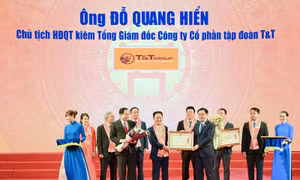 Doanh nhân Đỗ Quang Hiển được trao tặng Huân chương Lao động hạng Nhất
