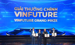 Giải thưởng VinFuture 2024 vinh danh 4 công trình khoa học ‘Bứt phá kiên cường’