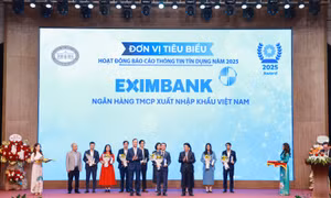 Eximbank được vinh danh là tổ chức tín dụng tiêu biểu trong hoạt động thông tin tín dụng năm 2025