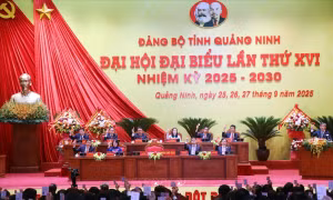 Khai mạc Đại hội Đại biểu Đảng bộ tỉnh Quảng Ninh lần thứ XVI, nhiệm kỳ 2025 - 2030