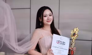 Sinh viên Lưu Hương Thảo giành giải Vàng tại Asia Arts Festival 2026
