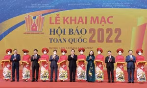 Lễ khai mạc Hội Báo toàn quốc năm 2022