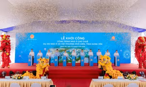 Vingroup khởi công công trình nhà ở cho thuê dự án nhà ở xã hội phường Phố Hiến